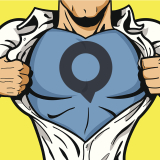 Superhero Chest for Your Logo